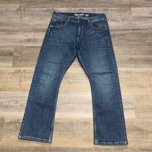 Wrangler Retro Slim Fit Bootcut Western Jeans Mens 33 X 30